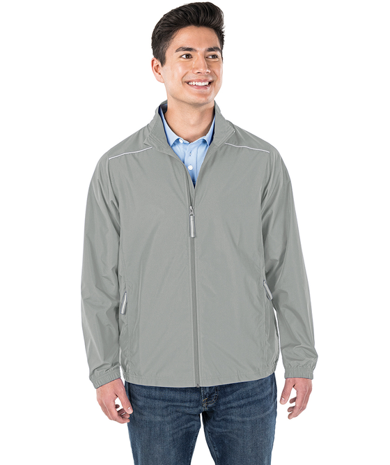 Charles River Apparel Men's Skyline Pack-N-Go® Full Zip Reflective Jacket