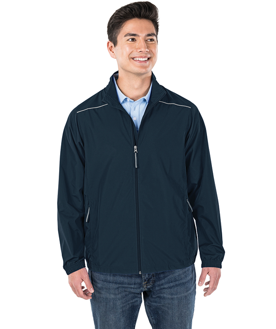 Charles River Apparel Men's Skyline Pack-N-Go® Full Zip Reflective Jacket