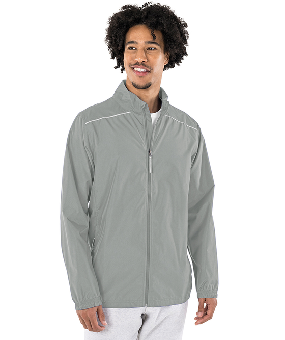charles river apparel Men's Skyline Pack-N-Go® Full Zip Reflective Jacket
