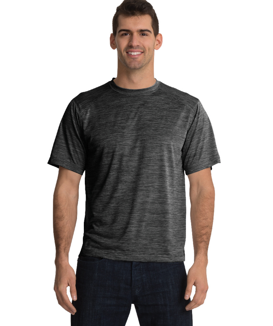 charles river apparel Men's Space Dye Performance Tee