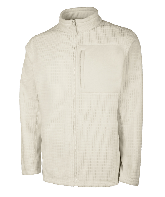 Charles River Apparel Men's Terrain Textured Fleece Jacket