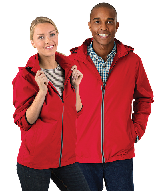 charles river apparel Pack-N-Go® Full Zip Reflective Jacket