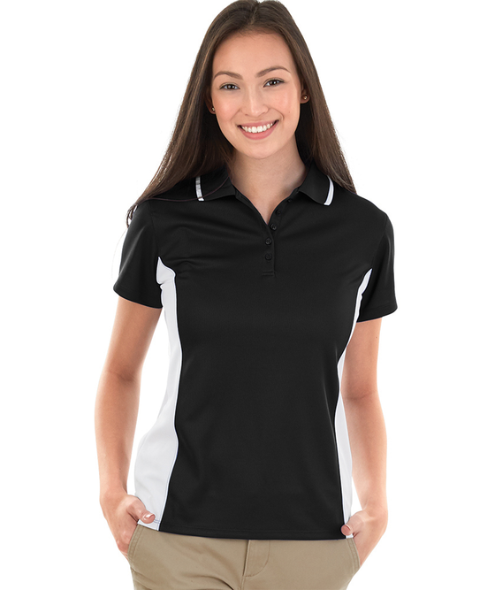 Charles River Apparel Women's Color Blocked Wicking Polo