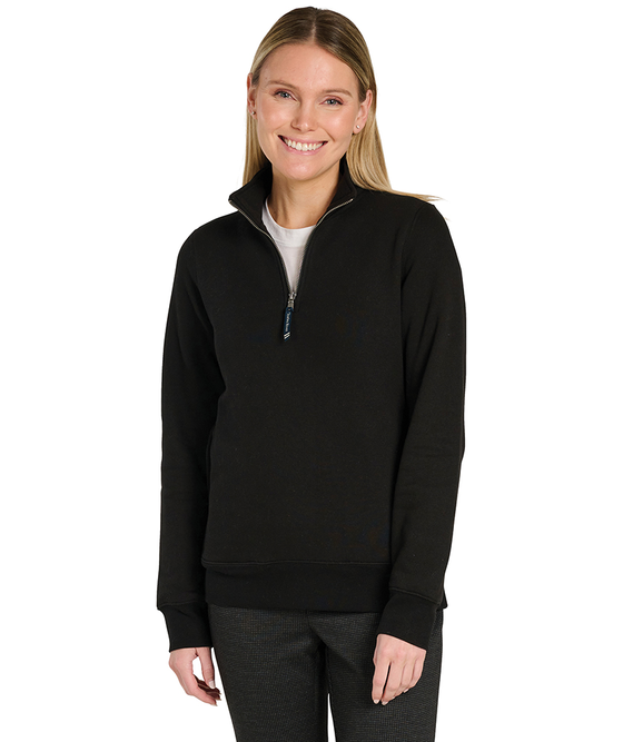 charles river apparel Women's Crosswind Quarter Zip Sweatshirt