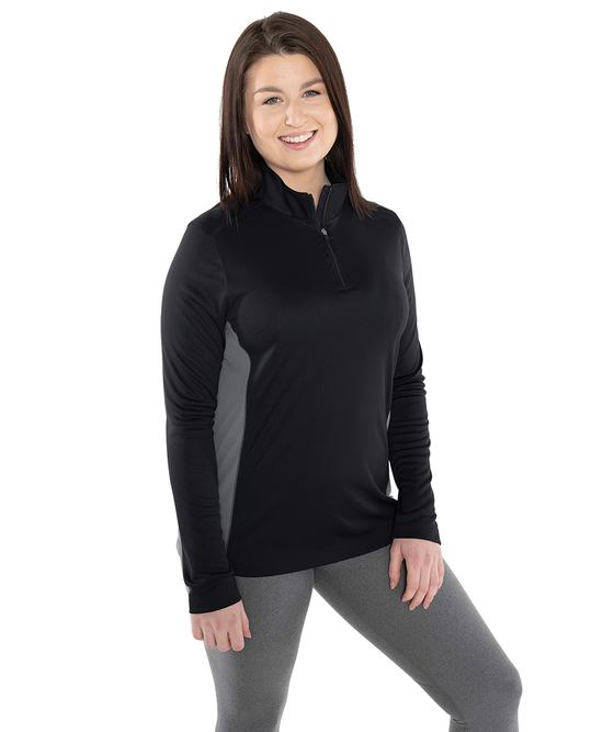 Charles River Apparel Women's Horizon Quarter Zip Pullover