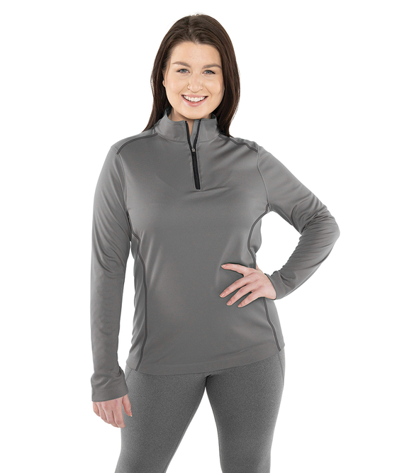 Charles River Apparel Women's Horizon Quarter Zip Pullover