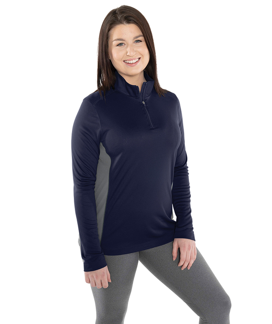 Charles River Apparel Women's Horizon Quarter Zip Pullover