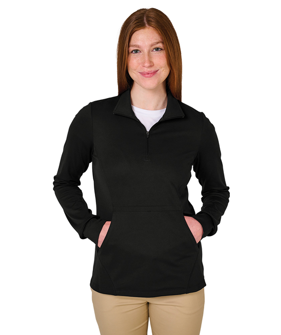Charles River Apparel Women's Nu Fitness Quarter Zip