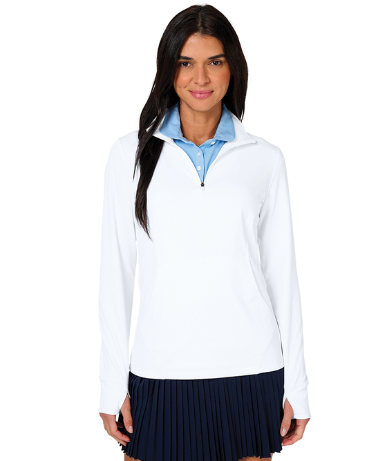 Charles River Apparel Women's Nu Fitness Quarter Zip