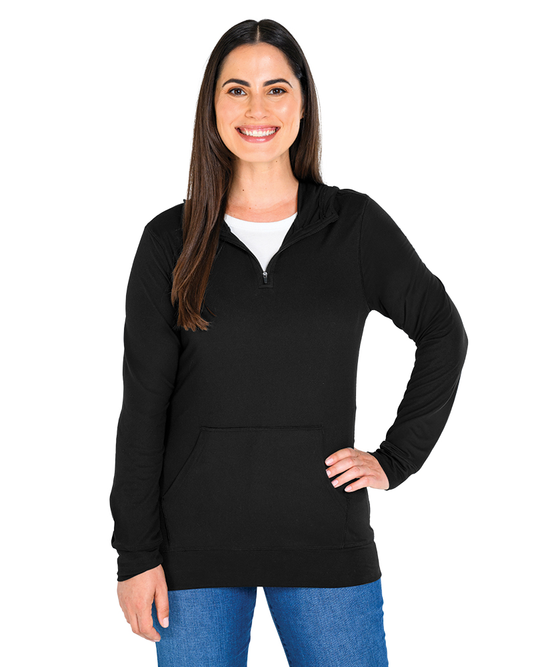 Charles River Apparel Women's Pulse Performance Quarter Zip Hoodie