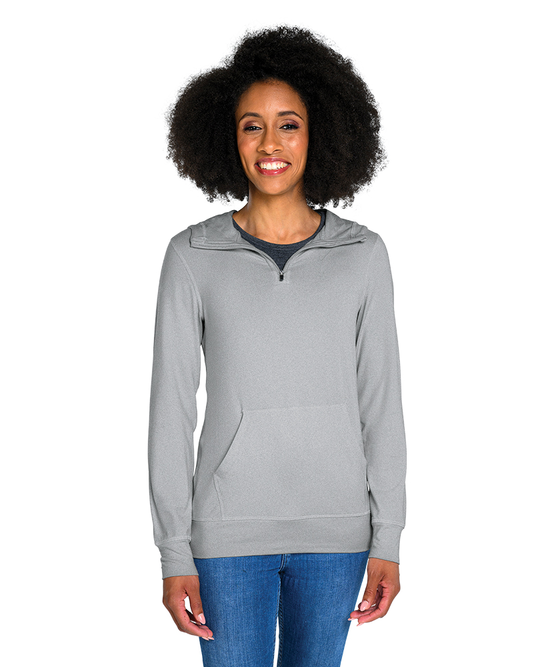 Charles River Apparel Women's Pulse Performance Quarter Zip Hoodie