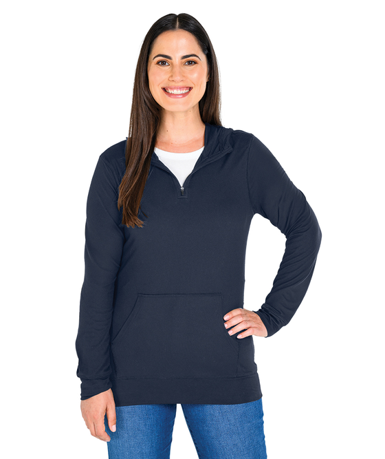 Charles River Apparel Women's Pulse Performance Quarter Zip Hoodie