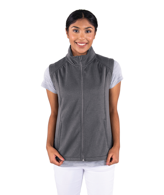 charles river apparel Women's Seaport Full Zip Performance Vest