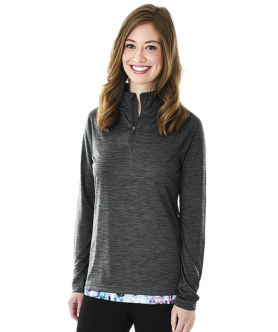 Charles River Apparel Women's Space Dye Performance Pullover