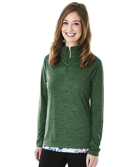 Charles River Apparel Women's Space Dye Performance Pullover