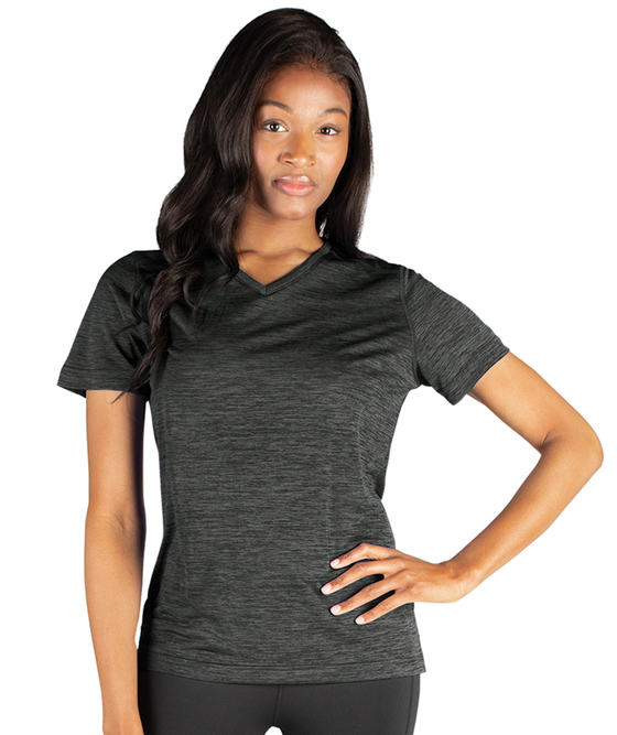 Charles River Apparel Women's Space Dye Performance Tee