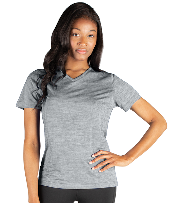 Charles River Apparel Women's Space Dye Performance Tee