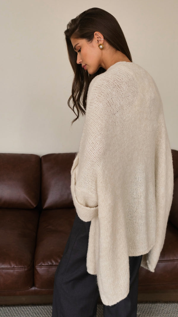 Charli Adria Cardigan - Off White Cardigans