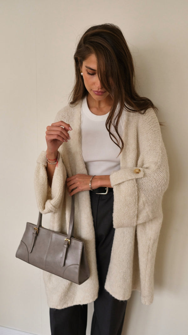 charli Adria Cardigan - Off White Cardigans