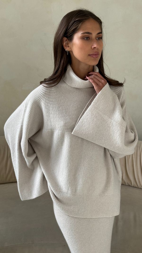 charli Amelie Sweater - Ivory Jumpers