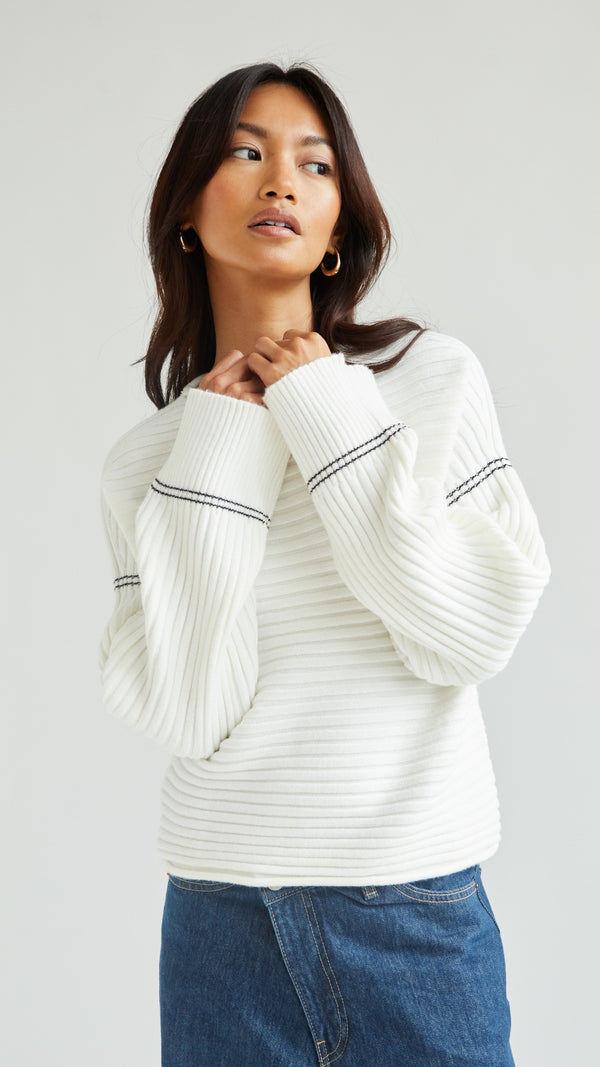 Charli Anna Sweater - Ivory Jumpers