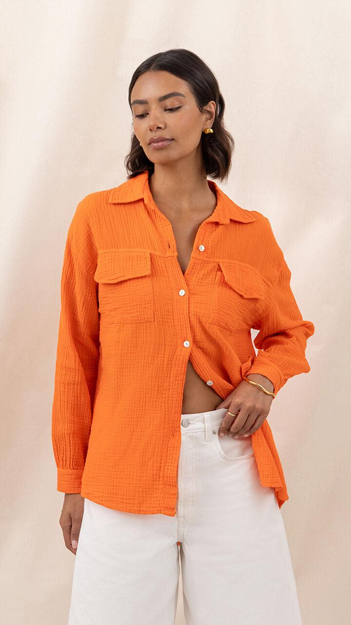 Charli Antoneta Shirt - Tangerine Shirts