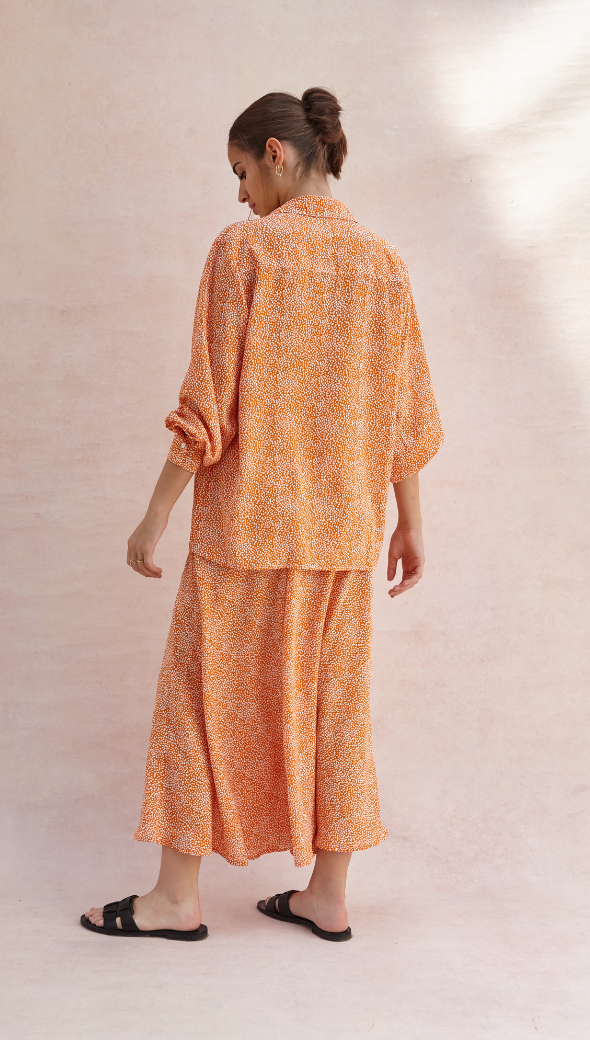 Charli Ayla Shirt - Auburn Print Shirts