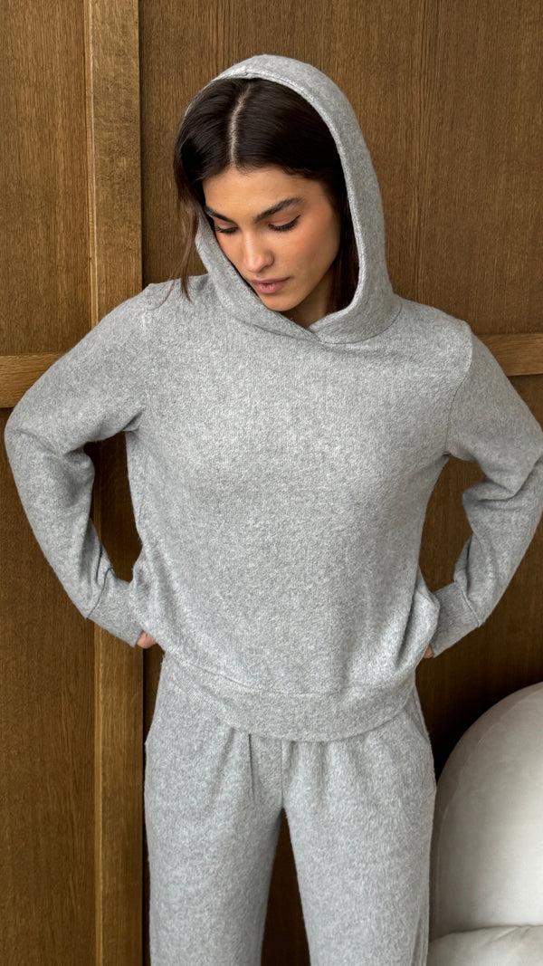 Charli Cara Lounge Knit Set - Grey Jumpers