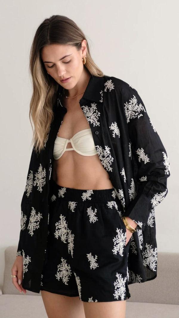 charli Celina Shirt - Black Shirts