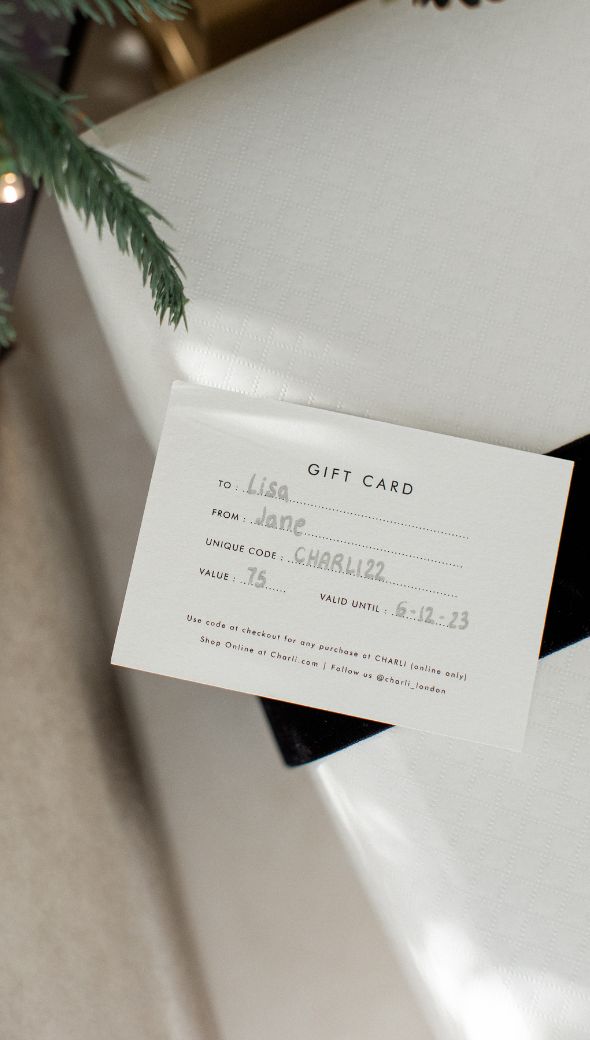 Charli Charli London Gift Card - £50