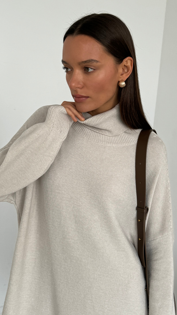 Charli Chiara Dress - Bone Dresses