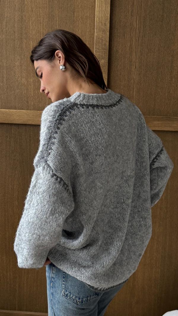 Charli Cleo Jumper - Grey Jumpers