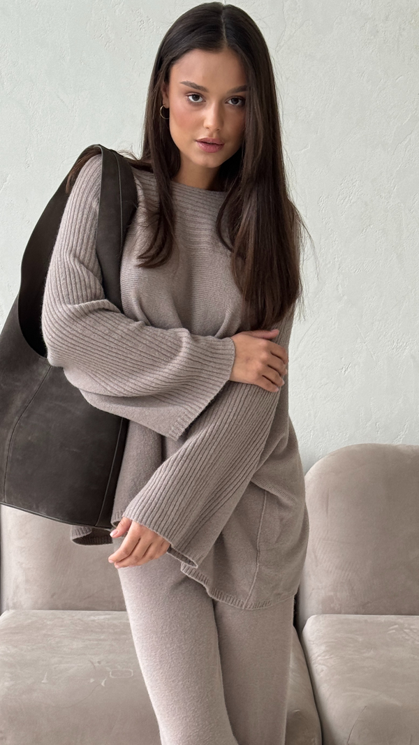 charli Cora Sweater - Smoke Jumpers