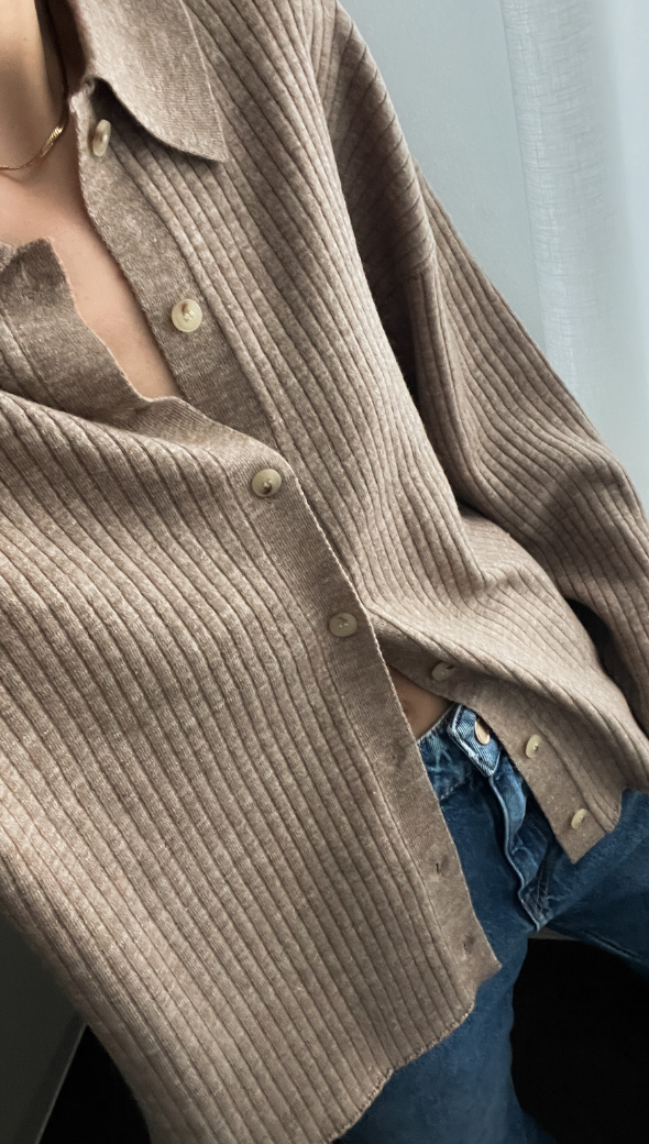 Charli Dominika Cardigan - Biscuit Cardigans
