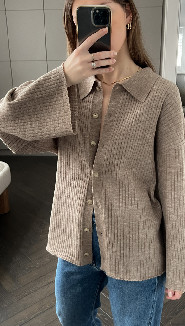 Charli Dominika Cardigan - Biscuit Cardigans