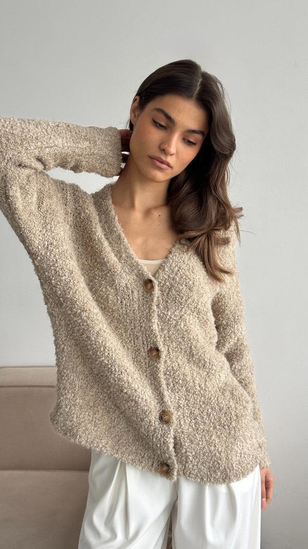 Charli Ella Cardigan - Sand Cardigans