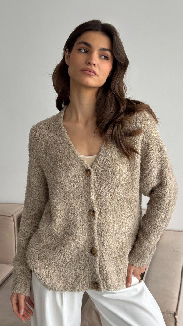charli Ella Cardigan - Sand Cardigans