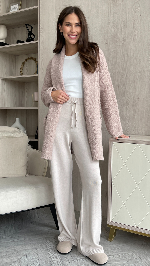 Charli Emmy Cardigan - Antique Pink Cardigans