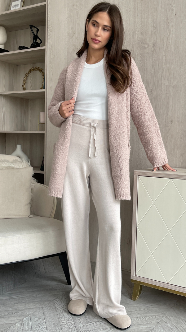 Charli Emmy Cardigan - Antique Pink Cardigans