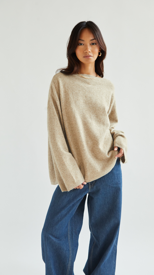 Charli Erin Reversible Sweater - Sand Cardigans