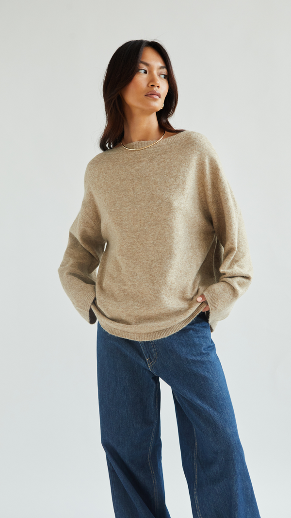 Charli Erin Reversible Sweater - Sand Cardigans