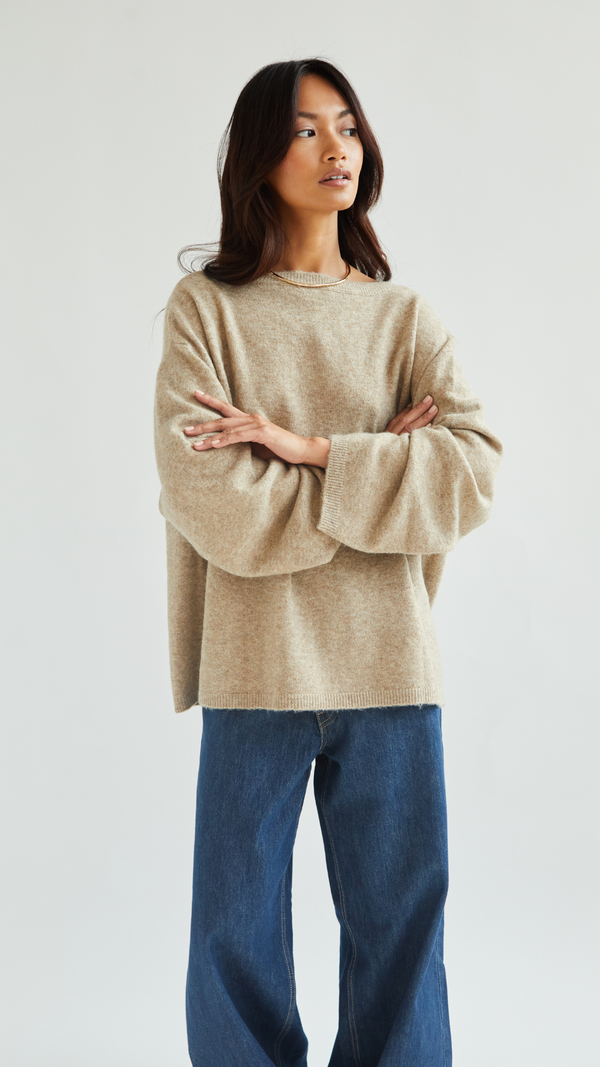 Charli Erin Reversible Sweater - Sand Cardigans