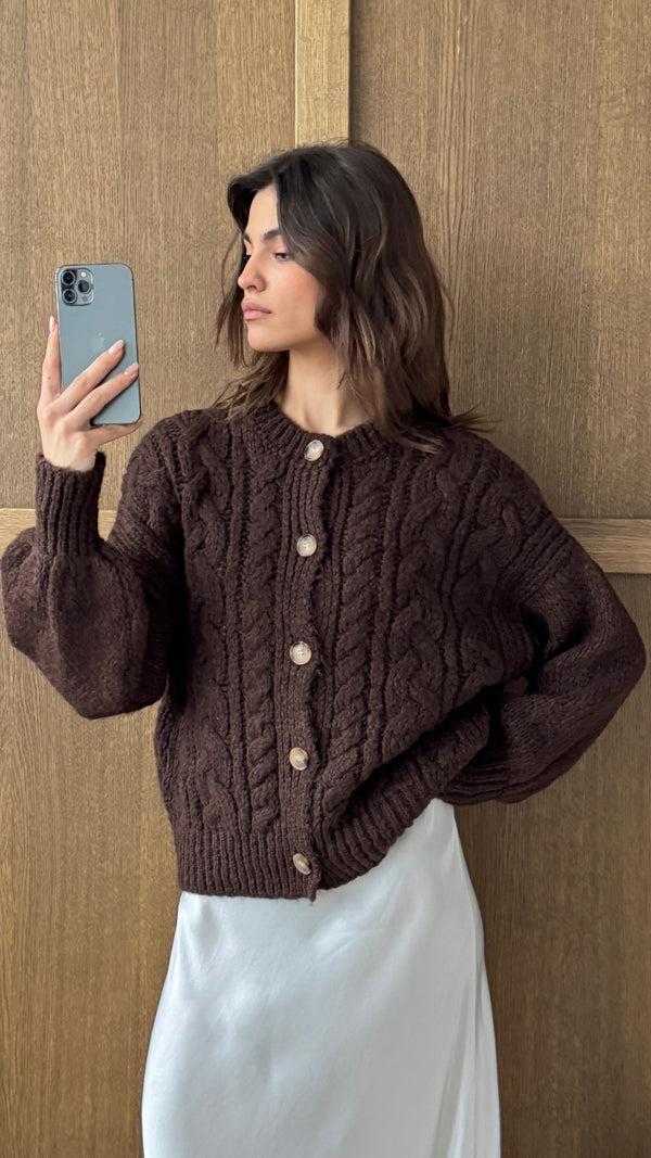 charli Evie Cardigan - Cocoa Cardigans