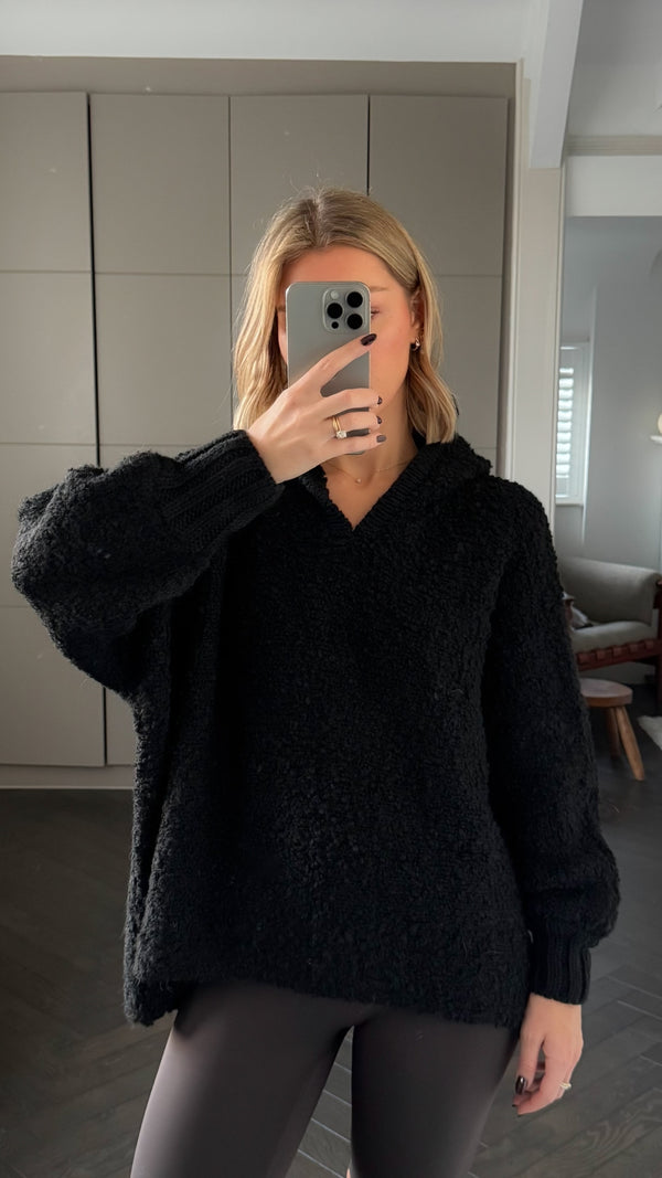 charli Giorgia Alpaca Sweater - Black Jumpers