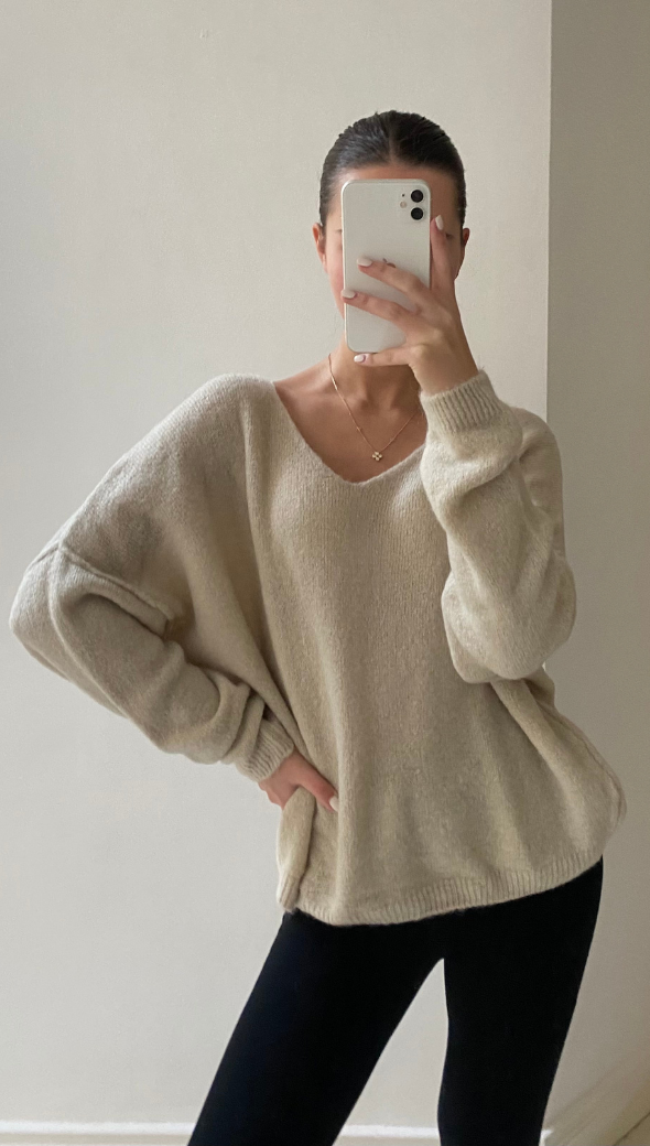 charli Hailey Sweater - Silversand Jumpers
