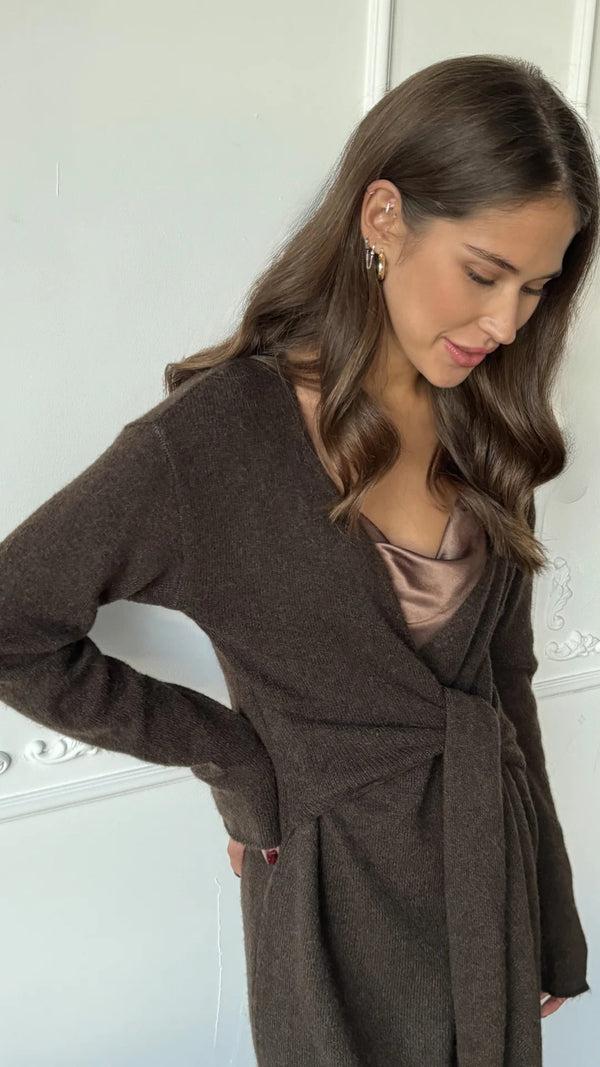 Charli Keira Dress - Dark Espresso Dresses