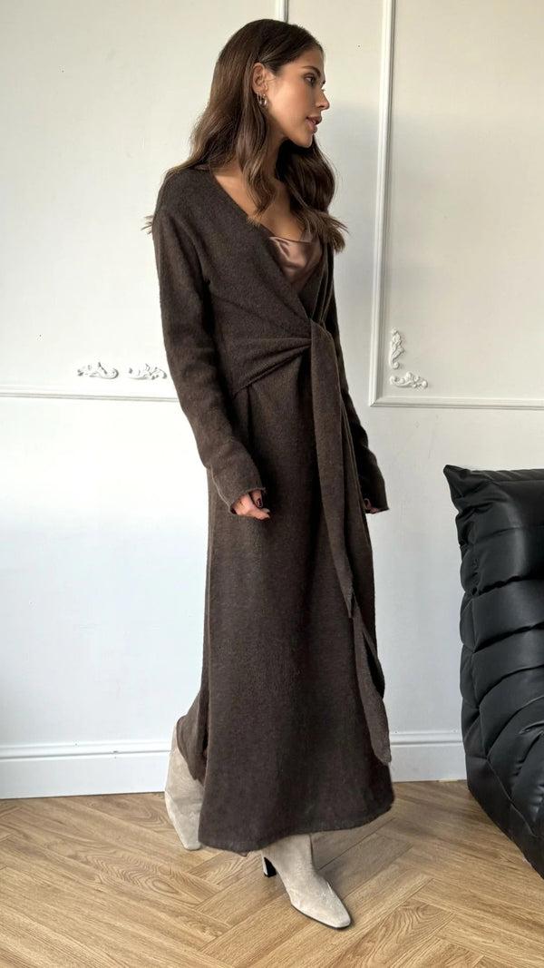 Charli Keira Dress - Dark Espresso Dresses