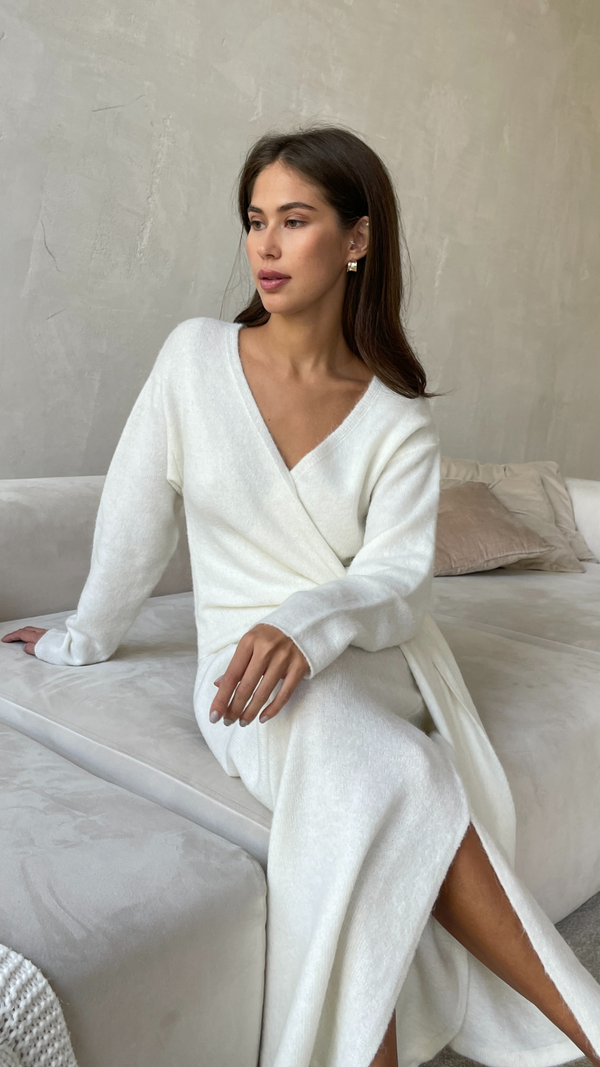 Charli Keira Dress - Ivory Dresses