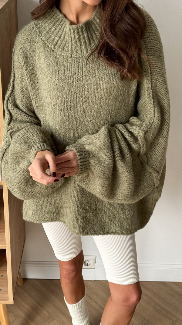 Charli Layla Sweater - Sage Dresses