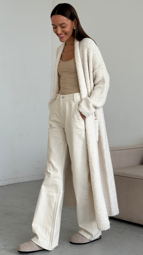 Charli Lyra Cardigan - Off White Cardigans